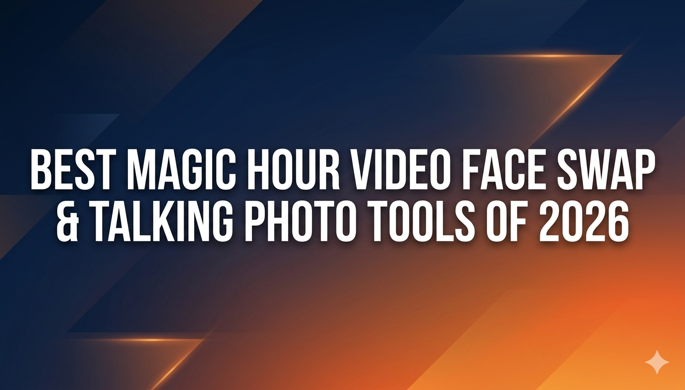 Best Magic Hour Video Face Swap & Talking Photo Tools of 2026